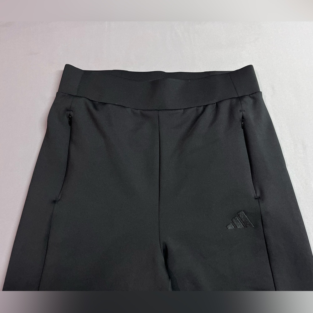 adidas Black Wide-Leg Women's Track Pants - Picture 5 of 5